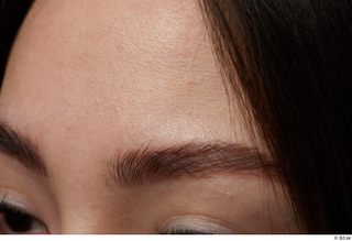  Photos Fujikawa Sei HD Face skin references eyebrow forehead skin pores skin texture 0003.jpg